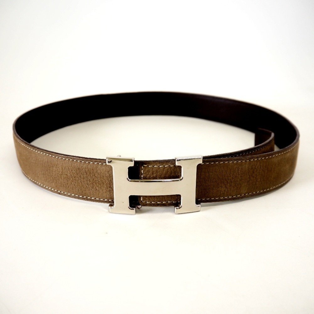 HERMES Constance H Belt 2005 Beige Unisex - Picture 9 of 10